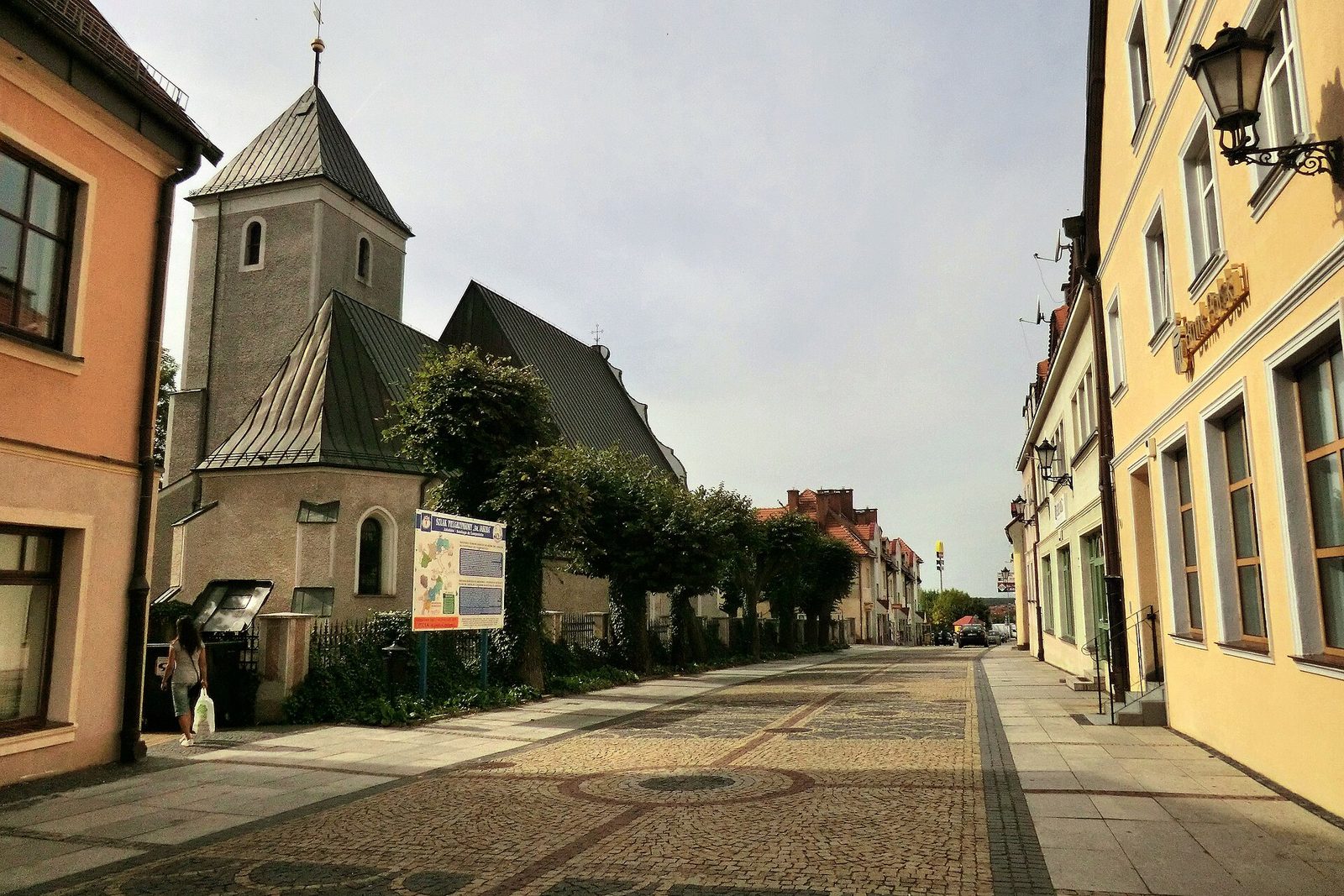 Zabudowa historycznego centrum Polkowic