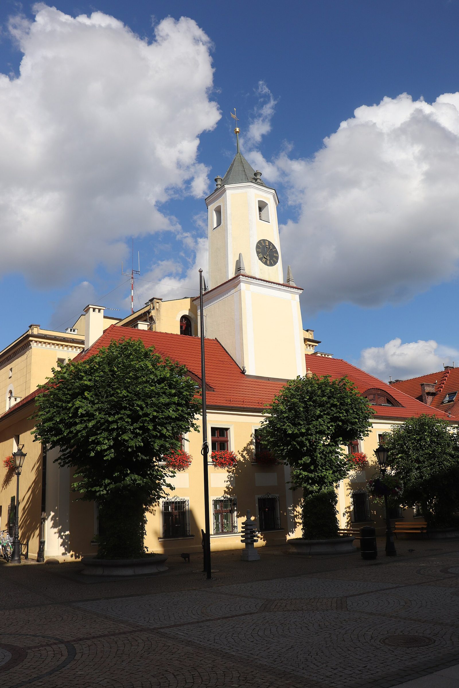 Ratusz w Polkowicach przy Rynku 1